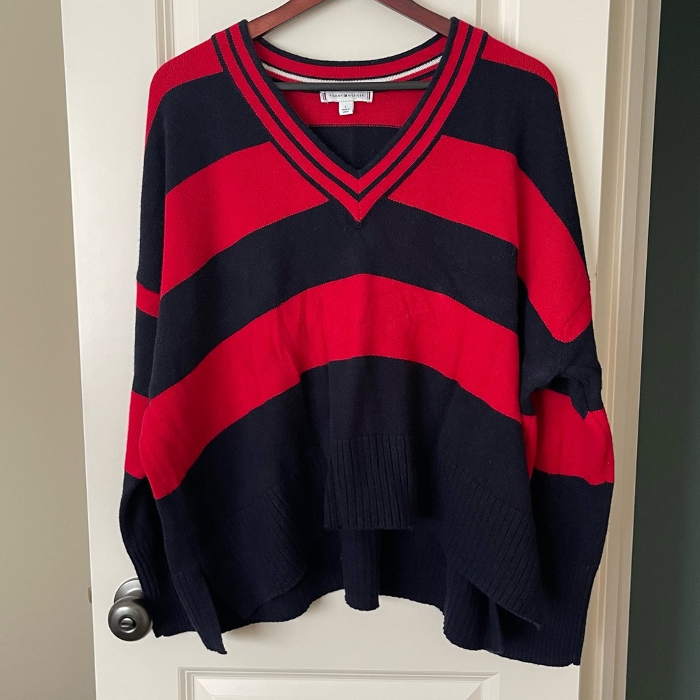 Tommy Hilfiger Oversized Striper Sweater